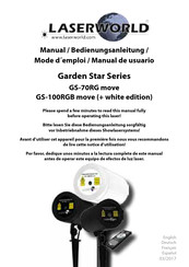 Laserworld GS-100RGB move Mode D'emploi