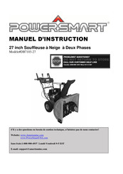 Powersmart DB7103-27 Manuel D'instruction