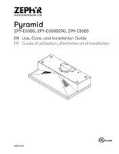 Zephyr Pyramid ZPY-E30BS290 Guide D'utilisation, D'entretien Et D'installation