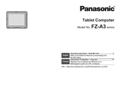 Panasonic FZ-A3 Série Instructions D'utilisation