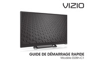 Vizio D28h-C1 Guide De Démarrage Rapide