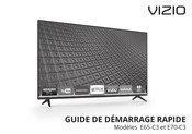 Vizio E70-C3 Guide De Démarrage Rapide