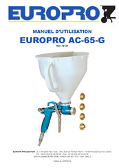 EUROPRO 70121 Manuel D'utilisation