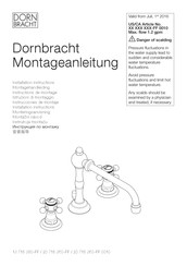 Dornbracht 13 715 380-FF Instructions De Montage