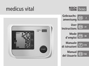 Bosch+Sohn boso medicus vital Mode D'emploi