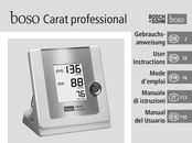 Bosch+Sohn boso Carat professional Mode D'emploi