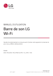 LG SPN8-W Manuel D'utilisation