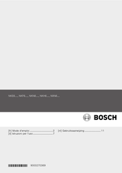 Bosch NKF6 Série Mode D'emploi