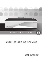 Wellsystem RELAX_PLUS Instructions De Service