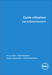 Dell D2215HC Guide Utilisateur