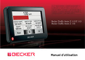 Becker Traffic Assist Z 116 Manuel D'utilisation