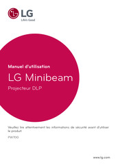 LG Minibeam PW700 Manuel D'utilisation