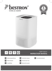 Bestron COOL & CLEAN AIRP100UV Mode D'emploi