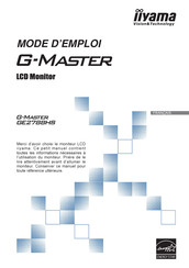 Iiyama G-Master GE2788HS Mode D'emploi