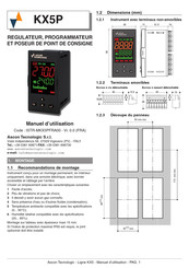 ASCON TECNOLOGIC KX5P Manuel D'utilisation