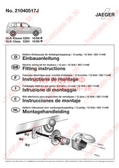 Jaeger 21040517J Instructions De Montage