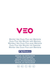 Fermax Veo Duox Plus Manuel D'installation