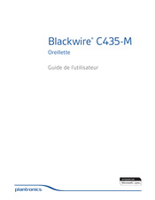 Plantronics Blackwire C435-M Guide De L'utilisateur