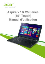Acer Aspire V7-581P Manuel D'utilisation