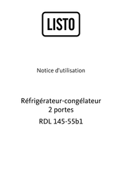 Listo RDL 145-55b1 Notice D'utilisation