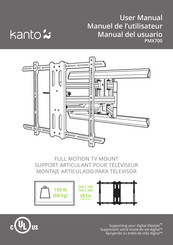 Kanto PMX700 Manuel De L'utilisateur