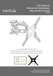 Kanto M600 Manuel De L'utilisateur
