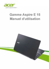 Acer Aspire E5-571 Manuel D'utilisation