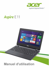 Acer Aspire E3-112M Manuel D'utilisation