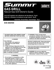 Weber SUMMIT E-420 Guide De L'utilisateur