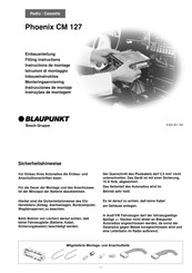 Bosch Blaupunkt Phoenix CM 127 Instructions De Montage