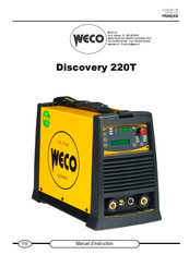 Weco Discovery 220T Manuel D'instruction