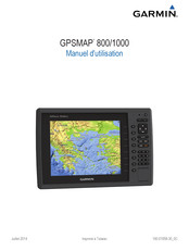 Garmin GPSMAP 800 Manuel D'utilisation