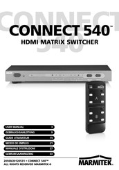 Marmitek CONNECT 540 Guide Utilisateur