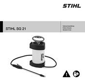 Stihl SG 21 Notice D'emploi