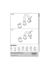 Grohe Grandera 20 389 Instructions De Montage