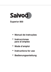 Saivod Superior 800 Mode D'emploi