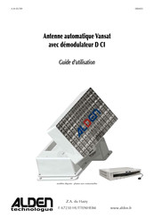 ALDEN Vansat Guide D'utilisation