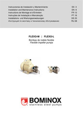 Bominox FLEXO-M Instructions De Montage Et D'entretien