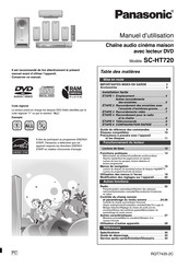 Panasonic SC-HT720 Manuel D'utilisation