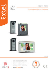 Extel 720215 Guide D'installation Et D'utilisation