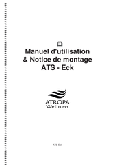 Atropa Wellness ATS-Eck Manuel D'utilisation Et De Montage