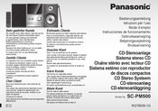 Panasonic SC-PM500 Mode D'emploi