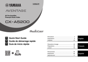 Yamaha Aventage CX-A5200 Guide De Démarrage