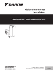 Daikin Altherma EHVH/X04S18CB Guide De Référence Installateur