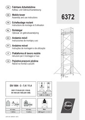 hymer 6372/06 Instructions De Montage Et D'utilisation