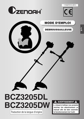 Zenoah BCZ3205DW Mode D'emploi