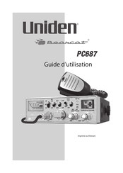 Uniden Bearcat PC687 Guide D'utilisation