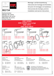 KWC DIVO-ARCO 10.061.033 Instructions De Montage Et D'entretien
