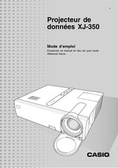 Casio XJ-350 Mode D'emploi