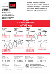 KWC DIVO-ARCO 10.055.033 Instructions De Montage Et D'entretien